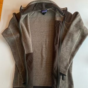 Mens better sweater full zip - small